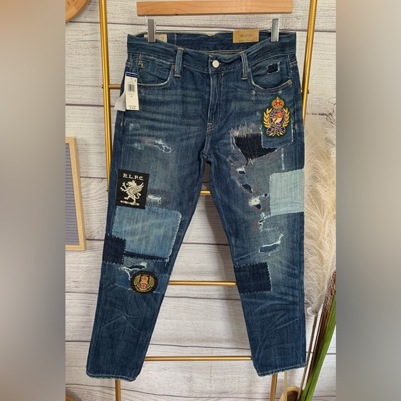 Polo Ralph Lauren The Astor Slim
Boyfriend Jeans Sz 27 - Picture 2 of 15